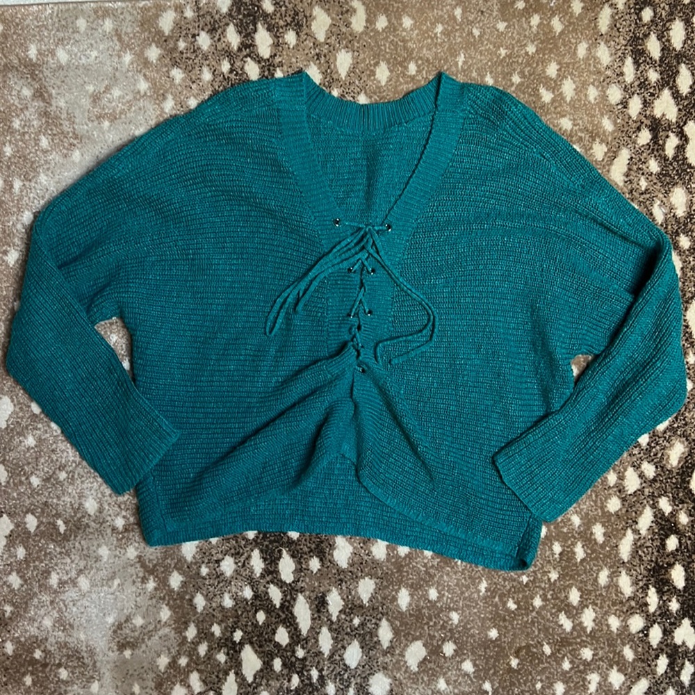 Dark Teal Billabong Sweater